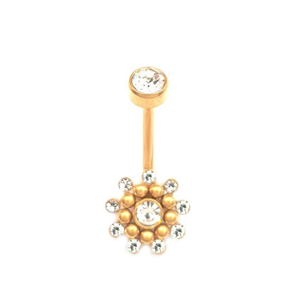 ​ Welch Gold Çelik Göbek Piercing