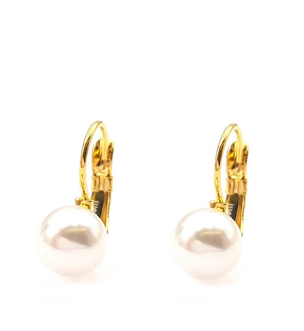 ​​​​​​​Welch Gold Çelik İncili Küpe
