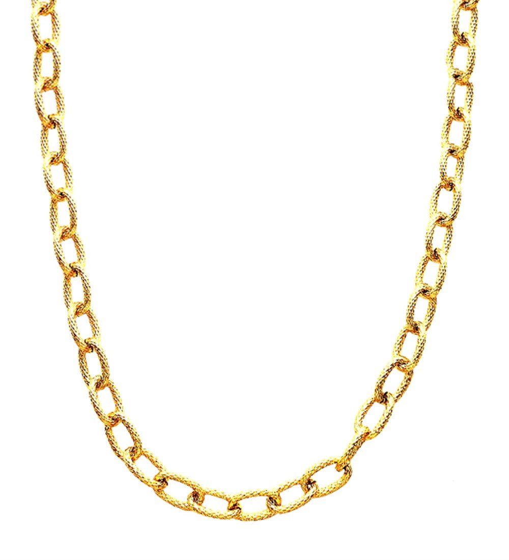 ​​Welch Gold Steel Necklace