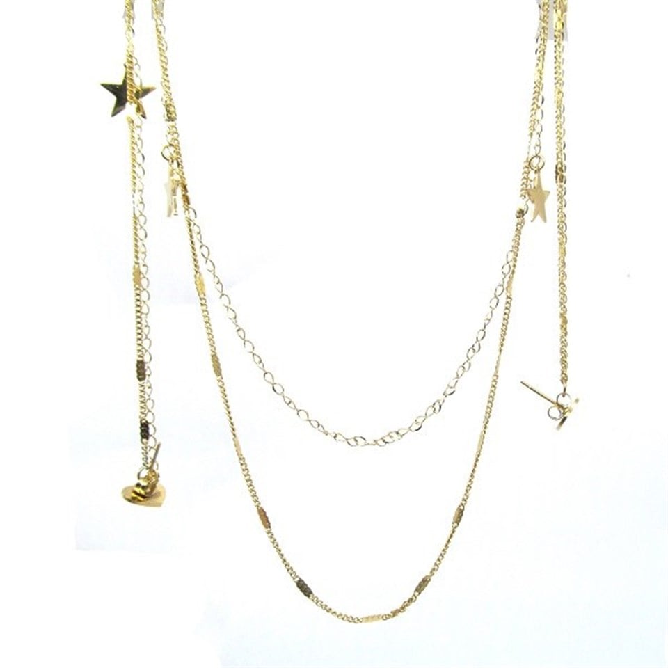 ​​​​​​​ Welch Gold Çelik Küpeli Kolye