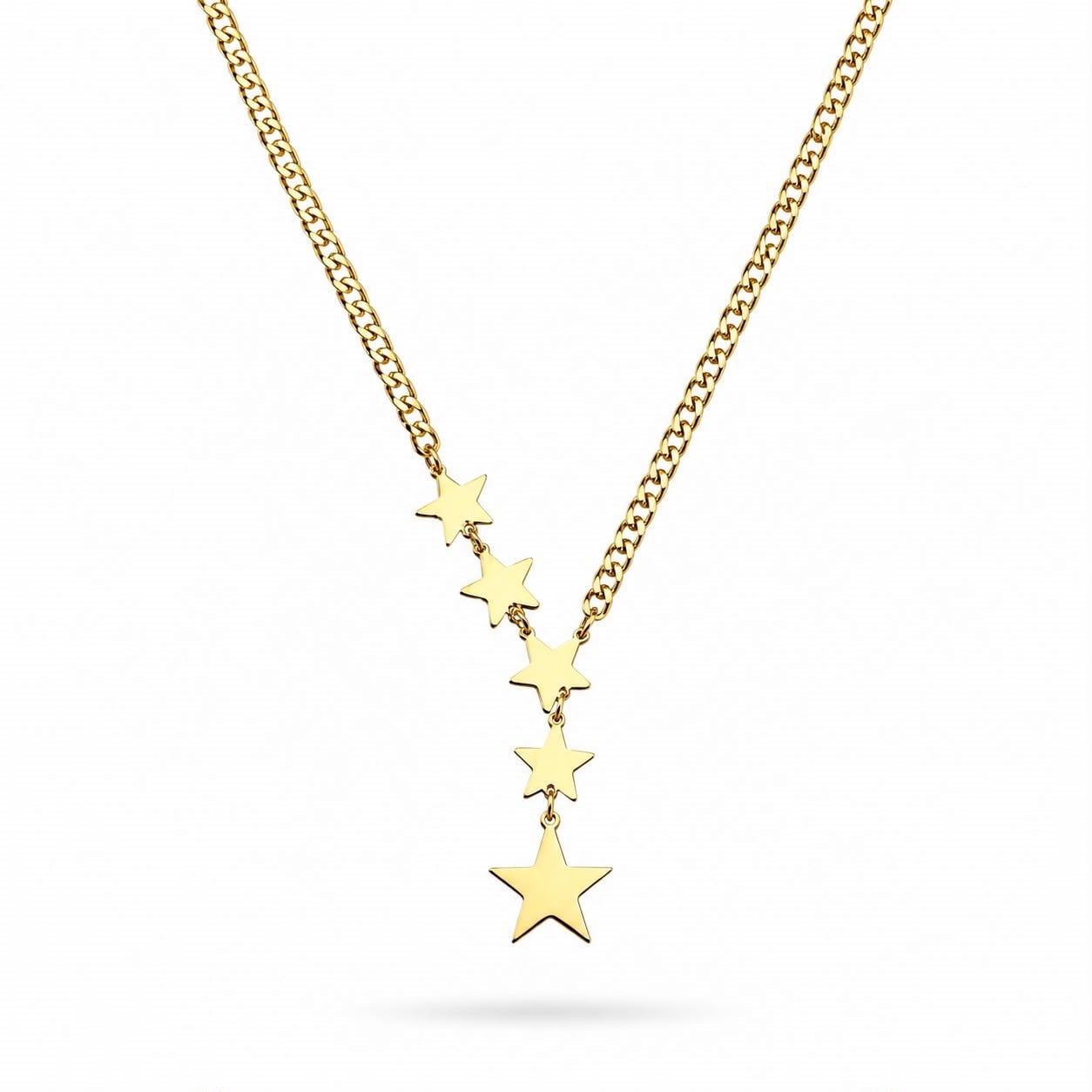 ​Welch Gold Steel Star Necklace ​Welch Gold Steel Star Necklace 