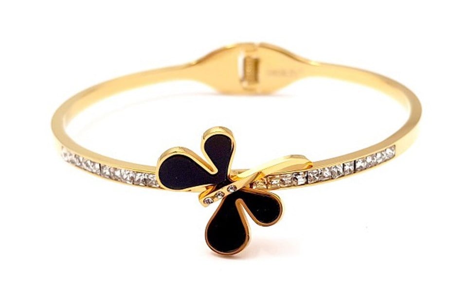 ​​​​​​Welch Gold Kelebekli Çelik Bileklik