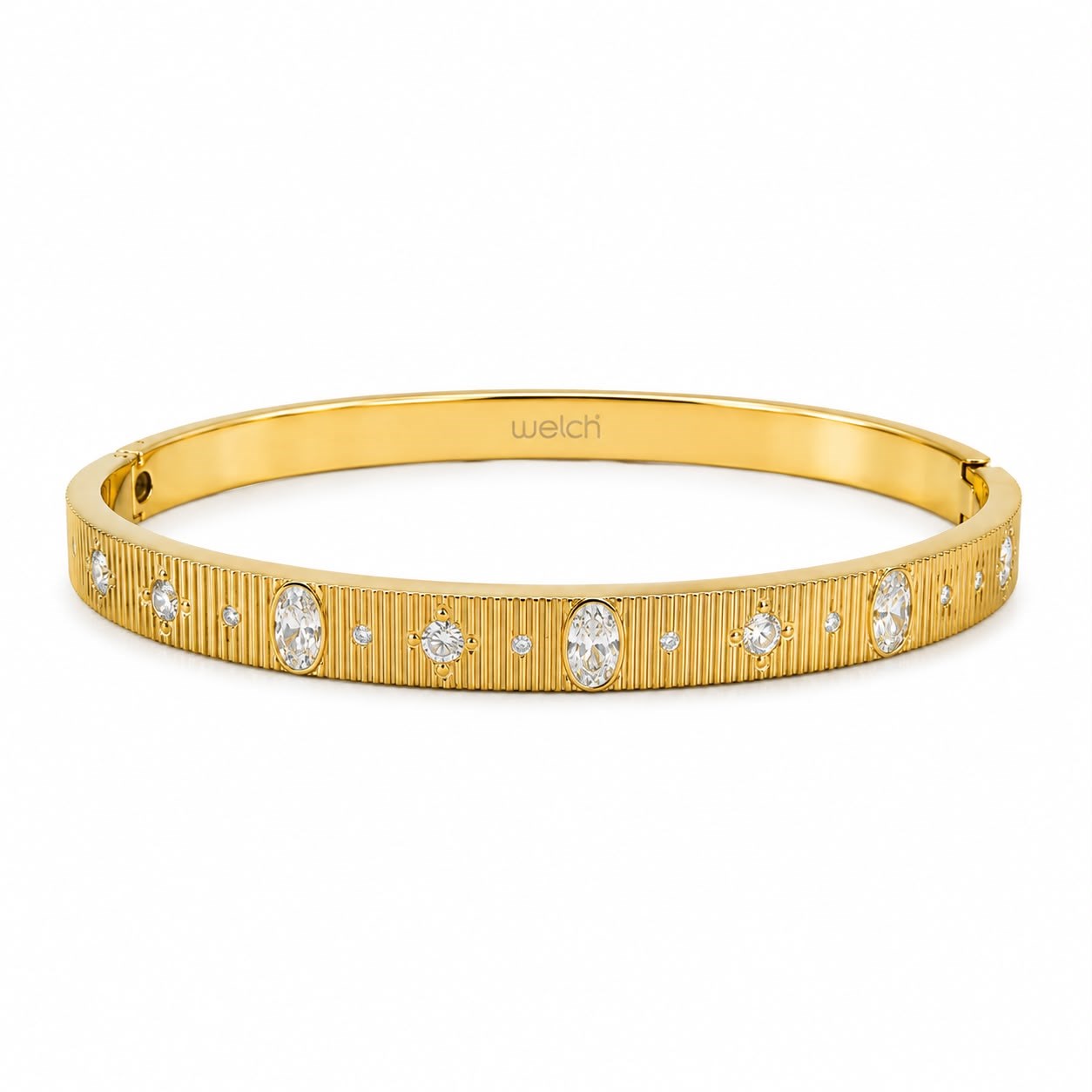 ​Welch Gold Taşlı Çelik Bileklik ​Welch Gold Taşlı Çelik Bileklik Kadın Çelik Bileklik ve Kadın Bileklik Modelleri - WELCH 