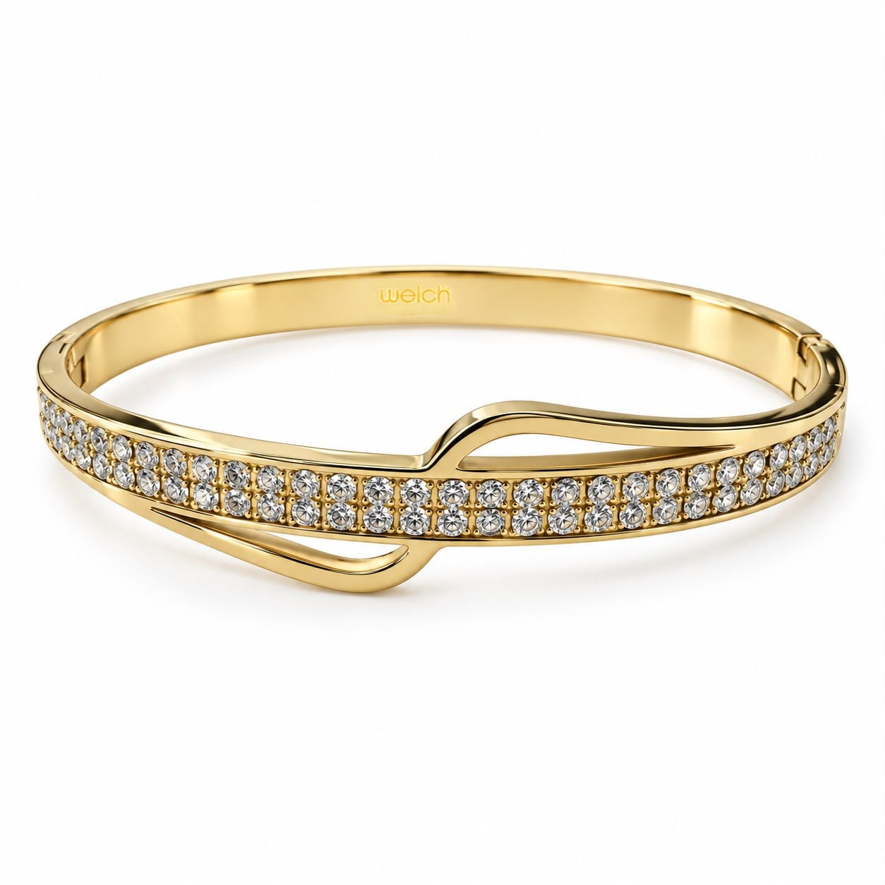 ​Welch Gold Taşlı Çelik Bileklik ​Welch Gold Taşlı Çelik Bileklik Kadın Çelik Bileklik ve Kadın Bileklik Modelleri - WELCH 