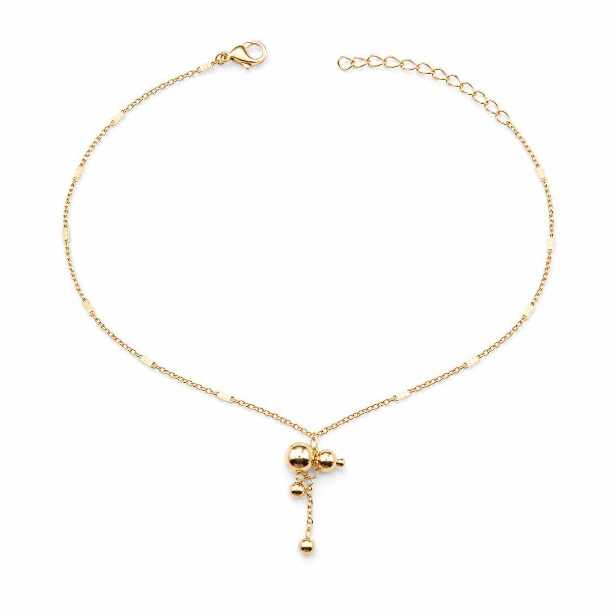 Welch Gold Çelik Top Halhal Çelik Kadın Kolye, Bileklik, Küpe , Yüzük, Halhal  ve Piercing Modelleri- WELCH 