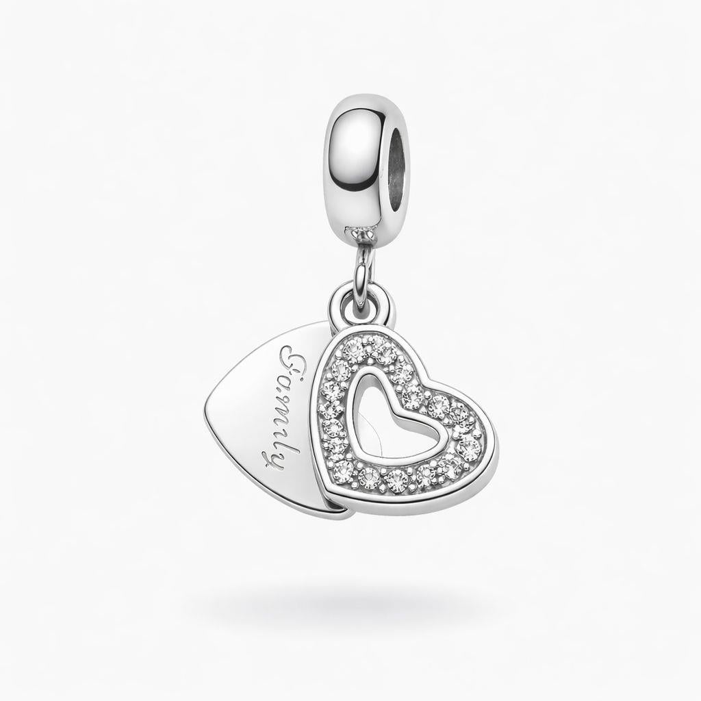 Welch Çelik Kalpli Charm Ucu Welch Çelik Charm Modelleri - WELCH 