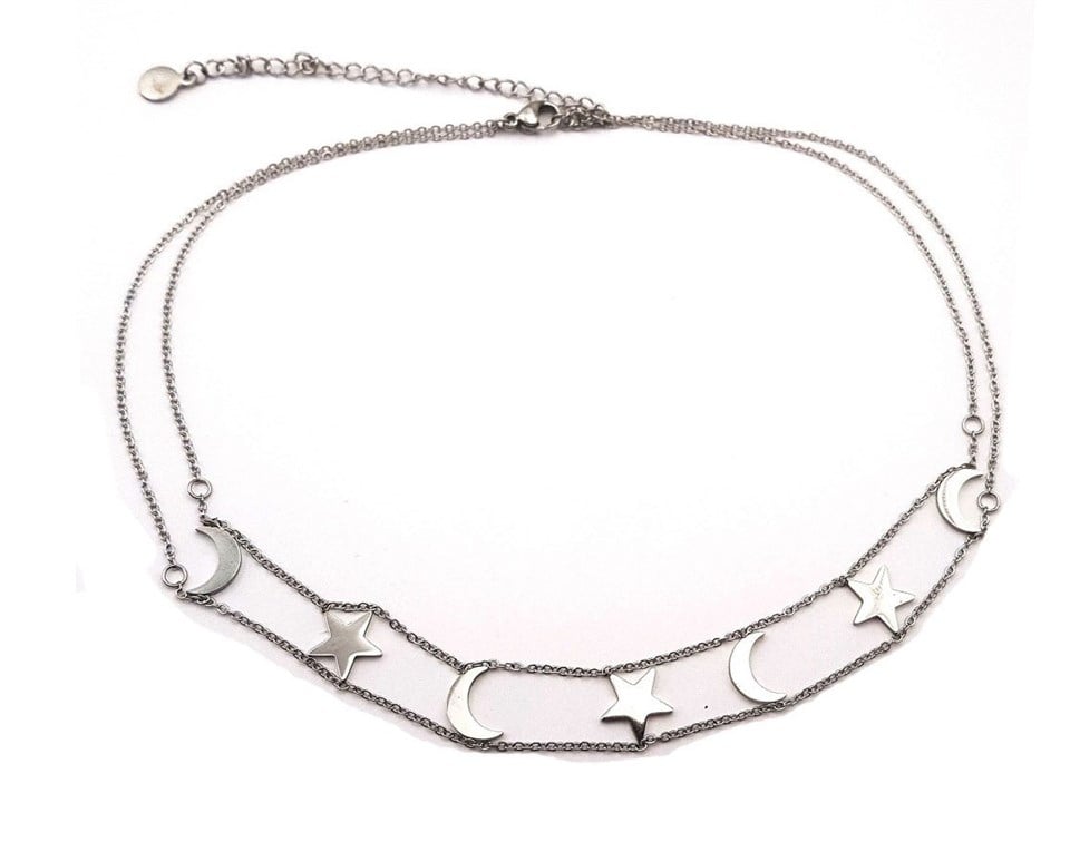 Welch Çelik Choker Kolye Set