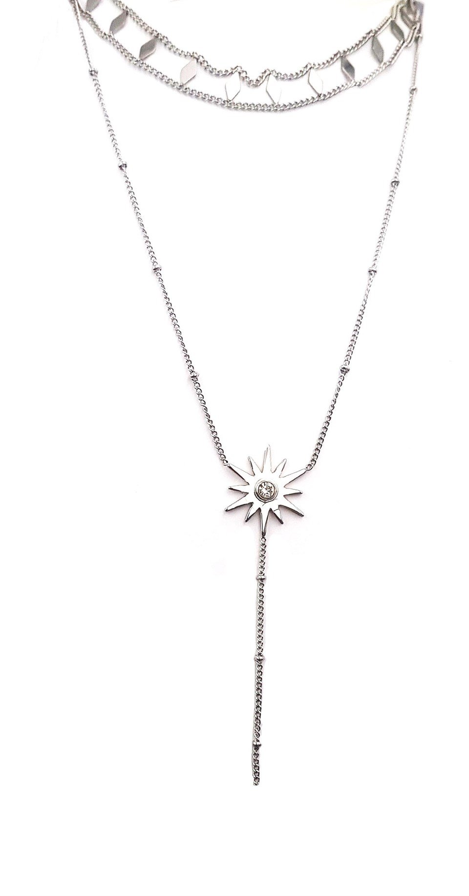 Welch Çelik Choker Kolye Set