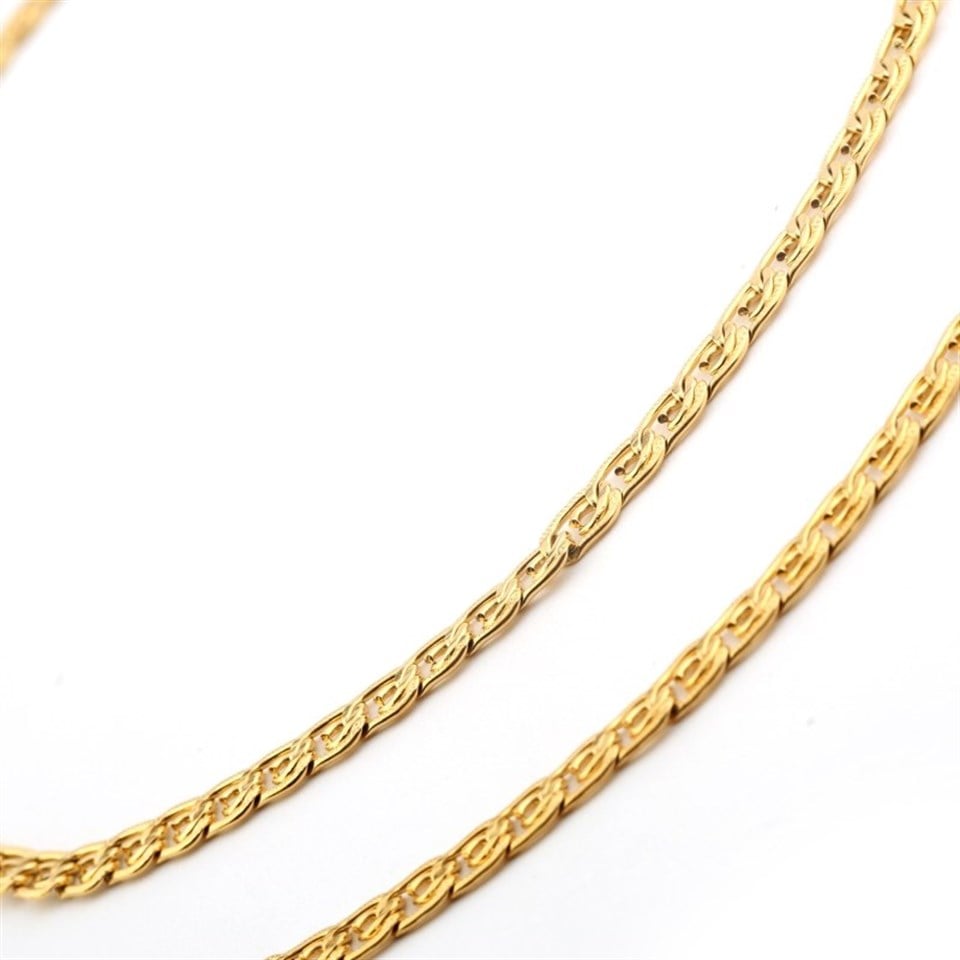 Welch Çelik Gold Set Kolye Bileklik