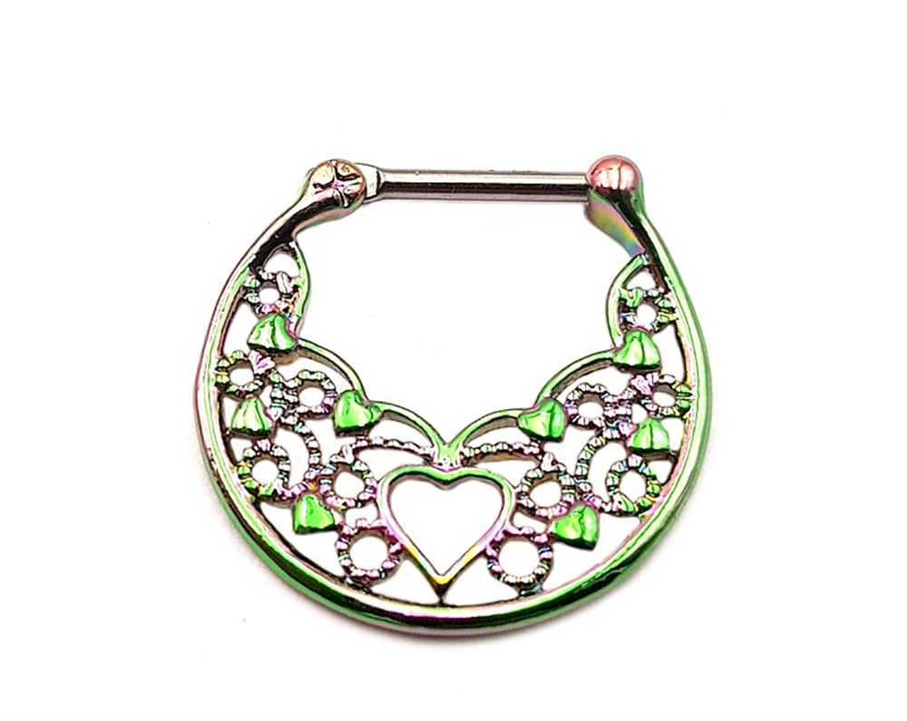 Welch Çelik Lotus Çiçeği Septum Piercing