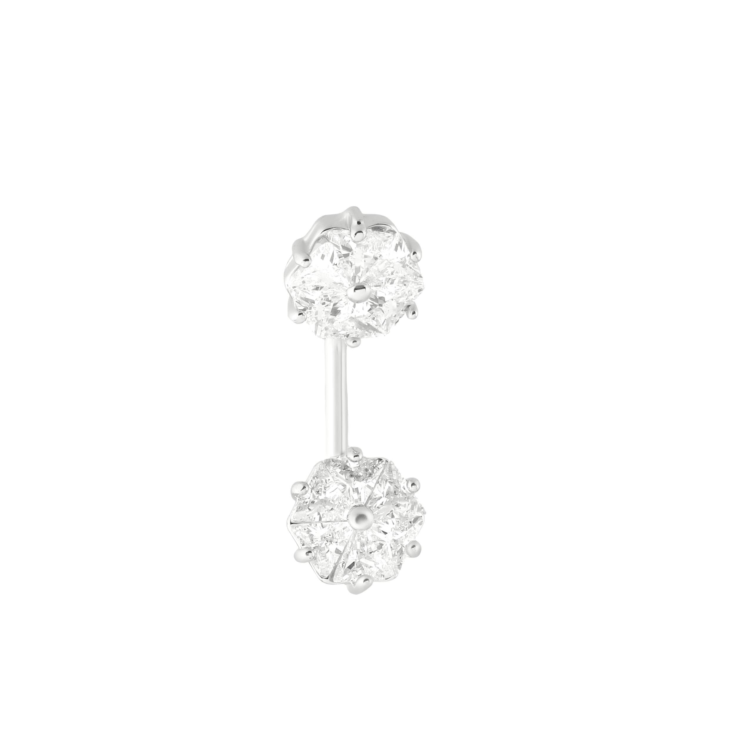 Welch Çelik Taşlı Göbek Piercing