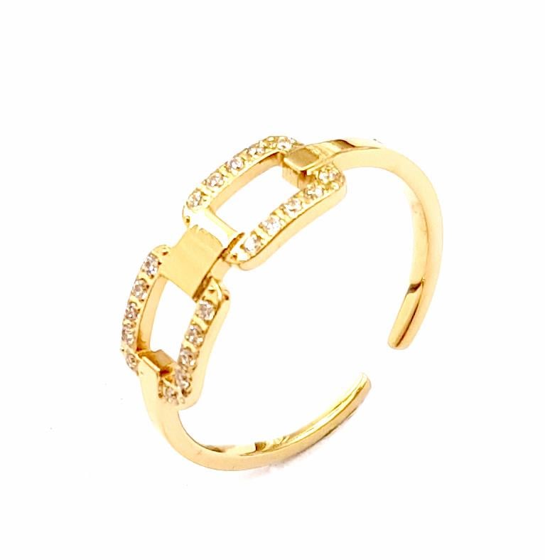 Welch Gold Çelik Ayarlanabilir Yüzük