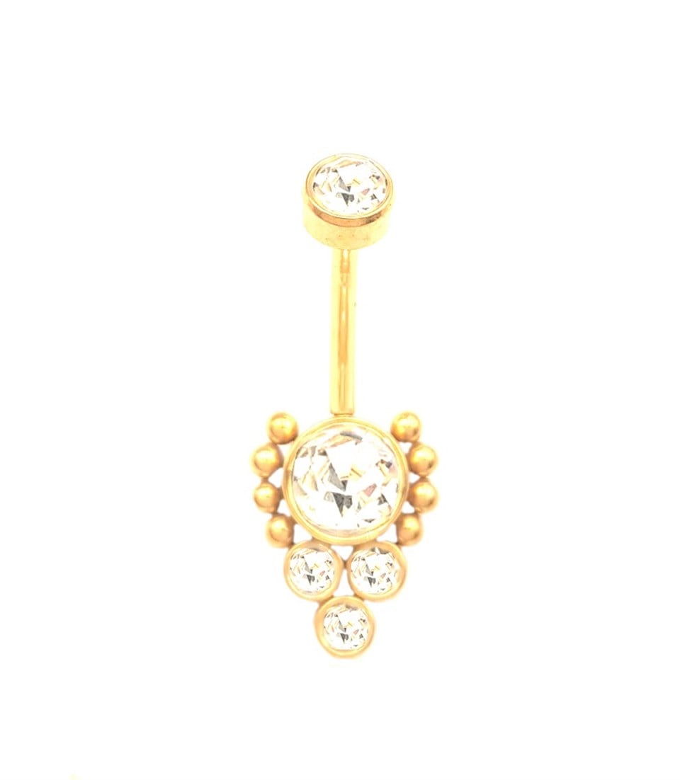 Welch Gold Çelik Göbek Piercing