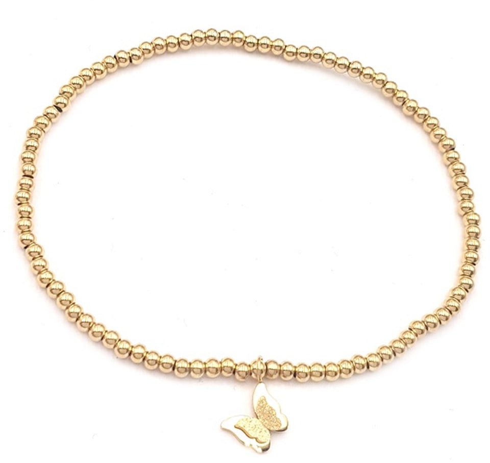 Welch Gold Çelik Kelebekli Halhal