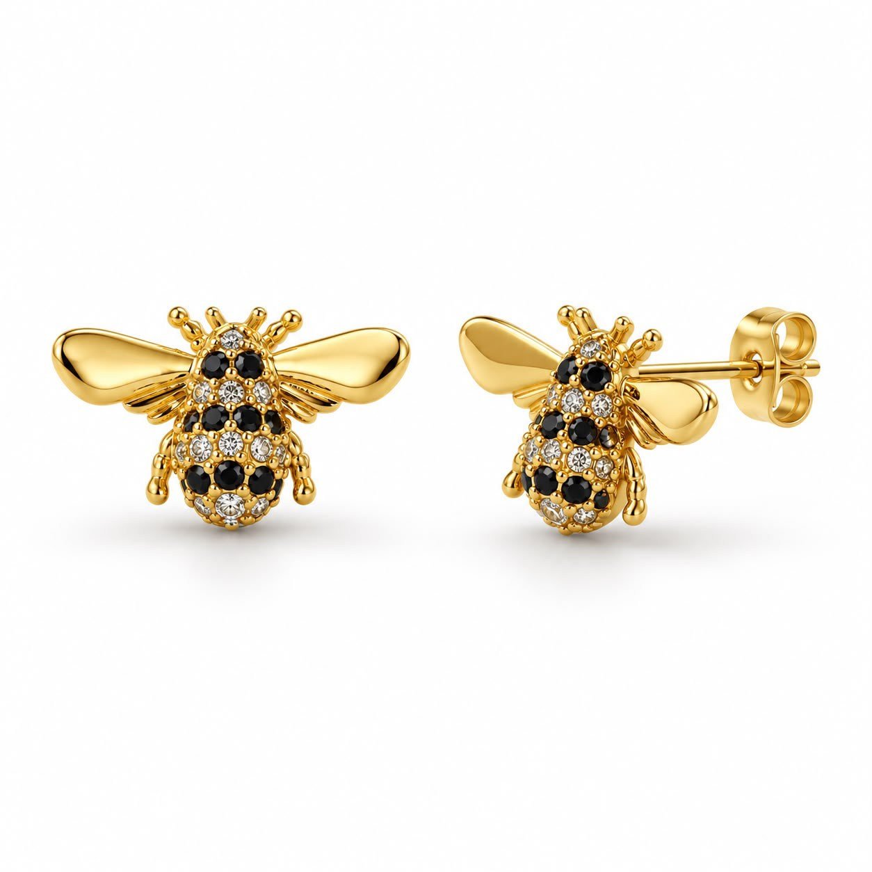 ​​​​​​​​​​​​​​Welch Gold Çelik Minimal Arı Küpe Welch Gold Çelik Minimal Arı Küpe Modelleri ve Çelik Küpe Fiyatları - WELCH 