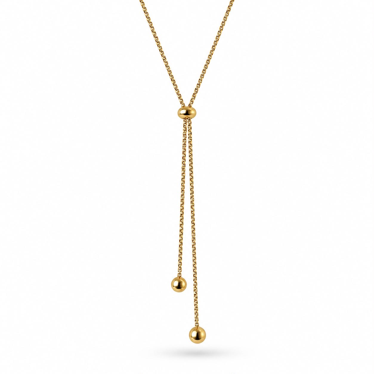 Welch Gold Çelik Top Uçlu Zincir Kolye Welch Gold Çelik Top Uçlu Zincir Kolye ve Kadın Çelik Kolye Modelleri - WELCH 