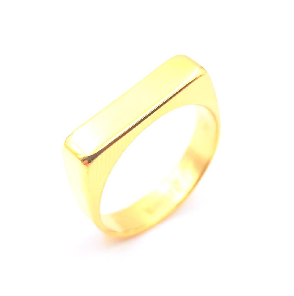 Welch Gold Steel Ring