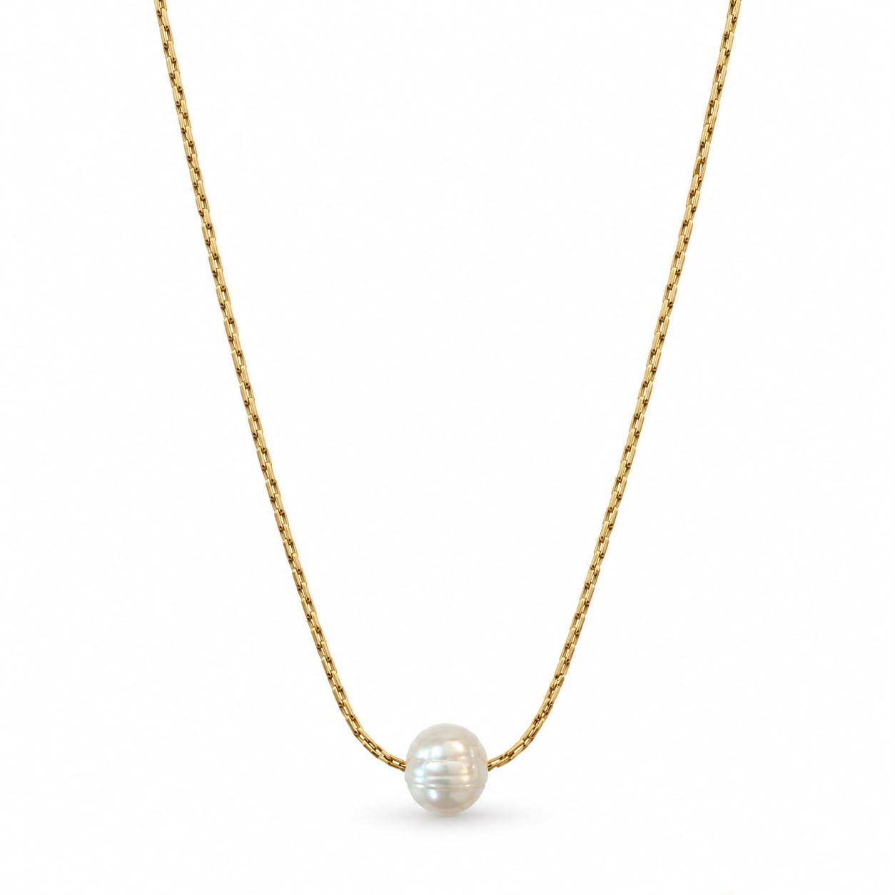 ​​Welch Gold Çelik İncili Kolye Welch Gold Çelik Zincir İncili Kolye Modelleri ve Kolye Modelleri - Welch  