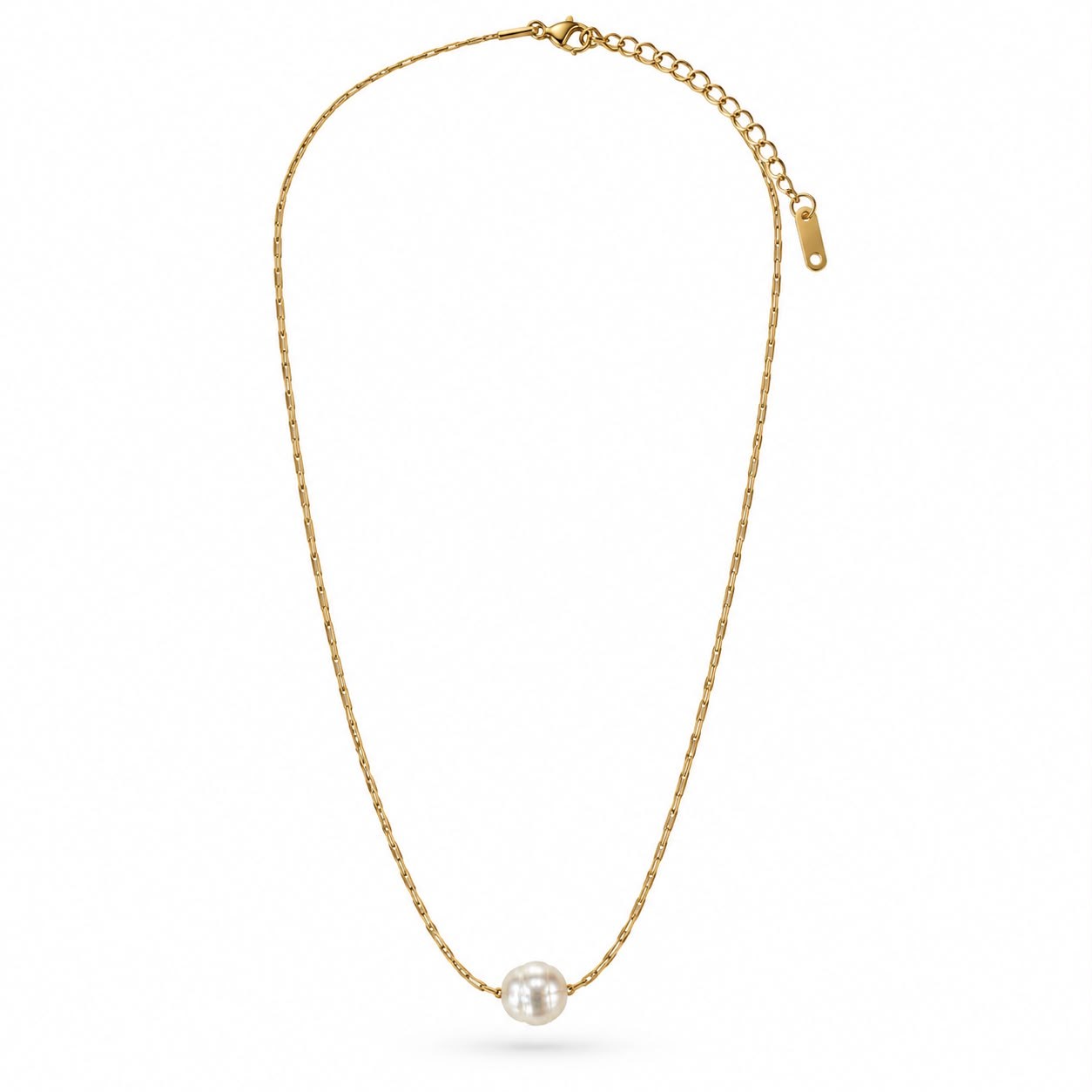 ​​Welch Gold Çelik İncili Kolye Welch Gold Çelik Zincir İncili Kolye Modelleri ve Kolye Modelleri - Welch  