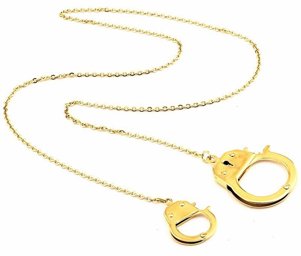 Welch Gold Kelepçe Çelik Kolye