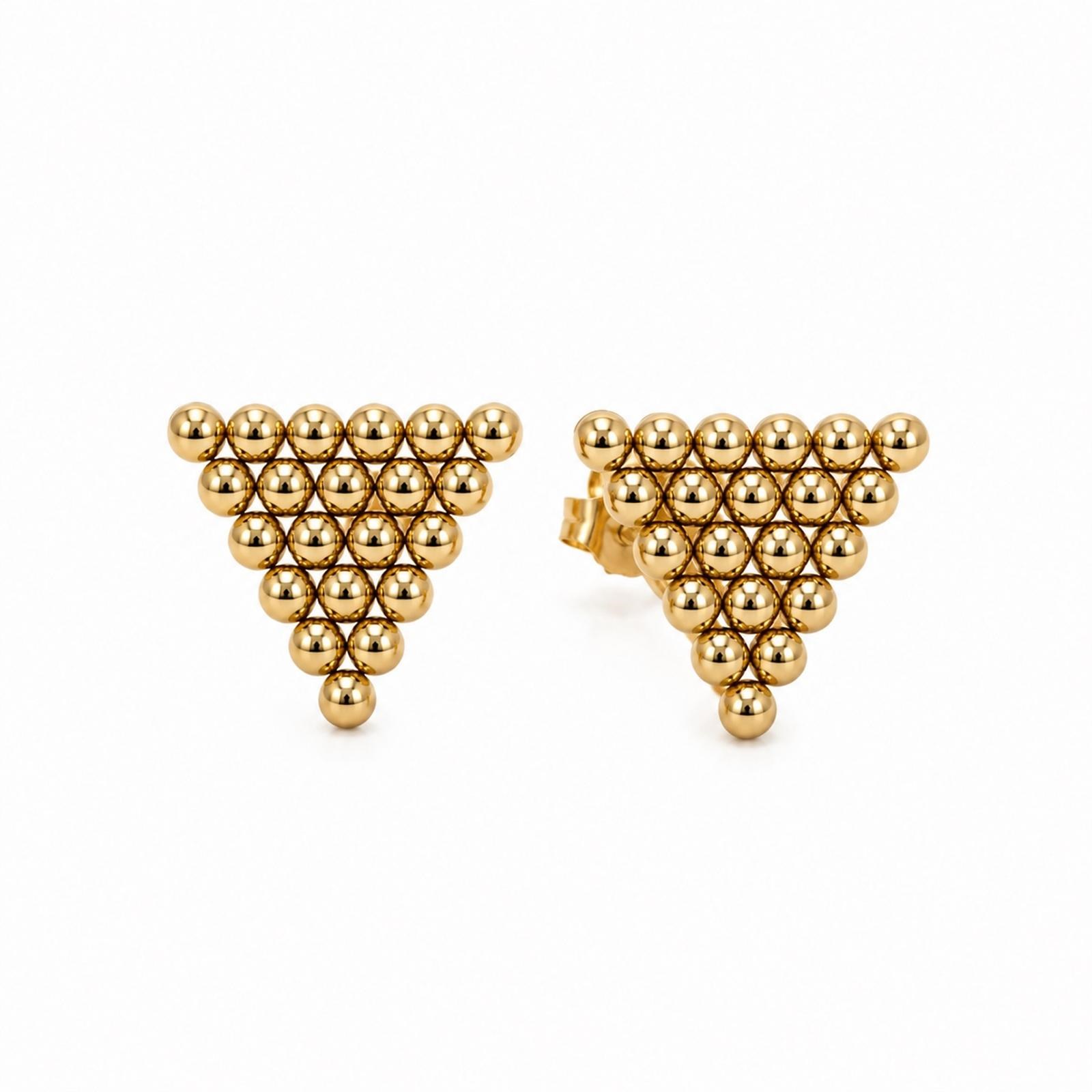 ​​​​​​​​​​​​​​Welch Gold Top Detaylı Üçgen Çelik Küpe Welch Gold Top Detaylı Üçgen Çelik Küpe Modelleri ve Çelik Küpe Fiyatları - WELCH 
