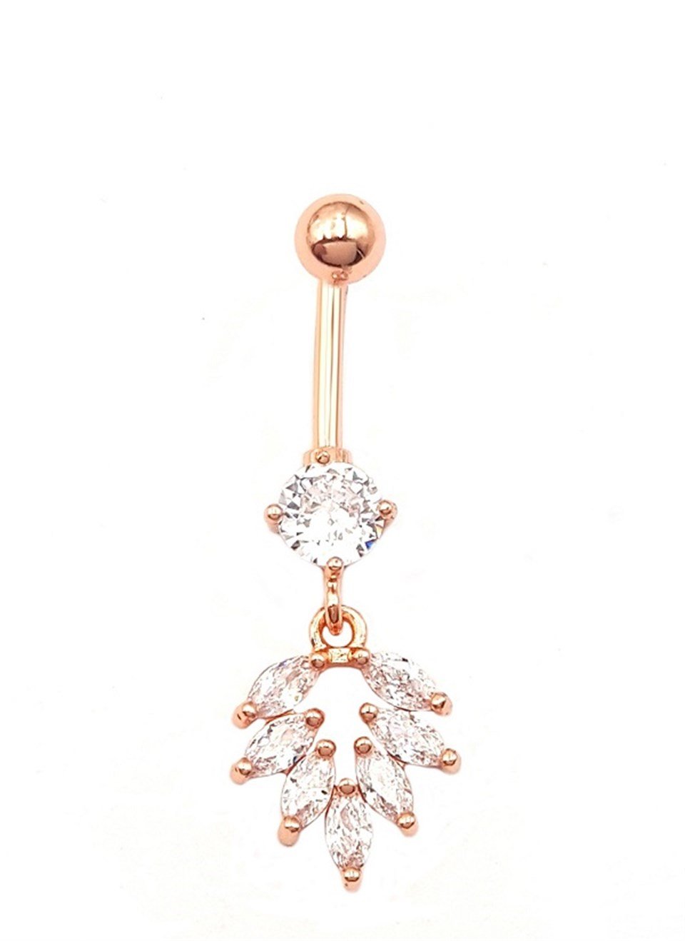 Welch Rose Çelik Göbek Piercing