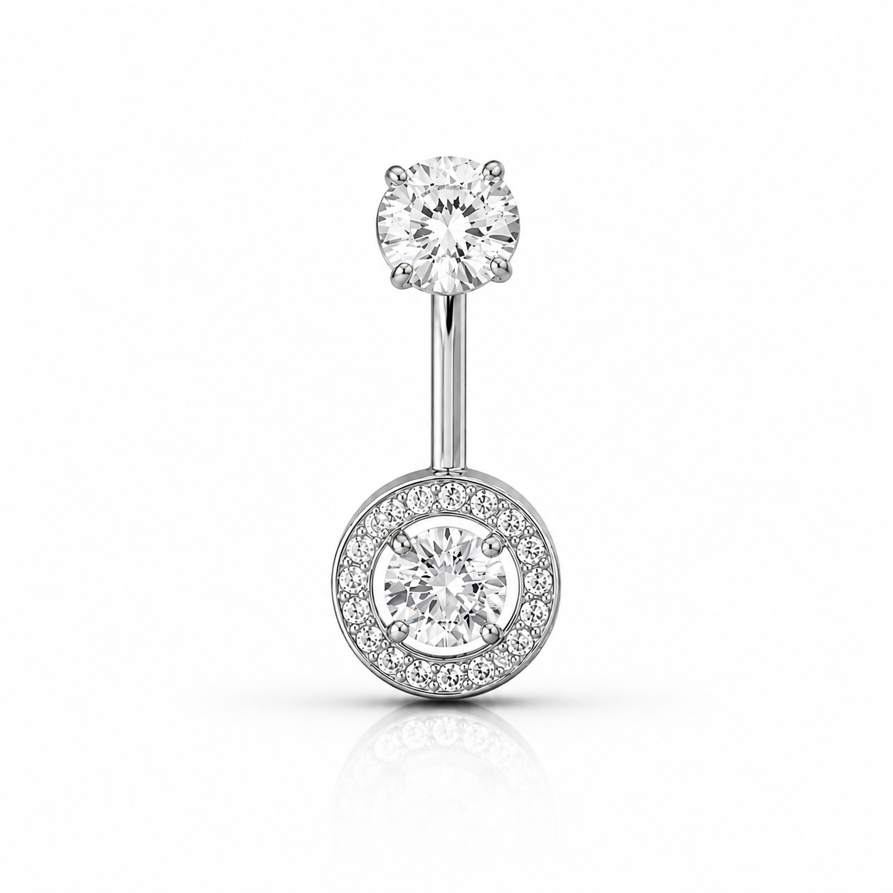 Welch Taşlı Çelik Göbek Piercing Welch Taşlı Çelik Göbek Piercing ve Piercing Modelleri - WELCH 