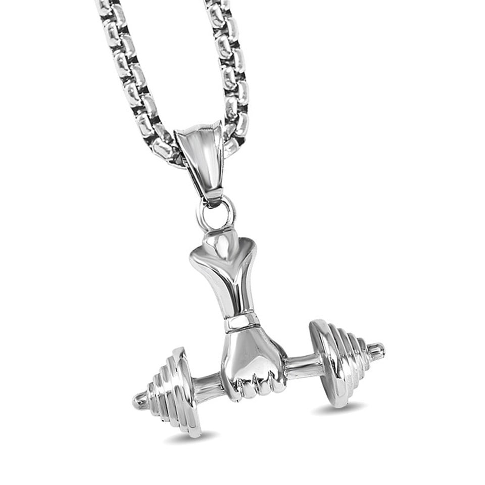 Welch Unisex Halter Çelik Kolye