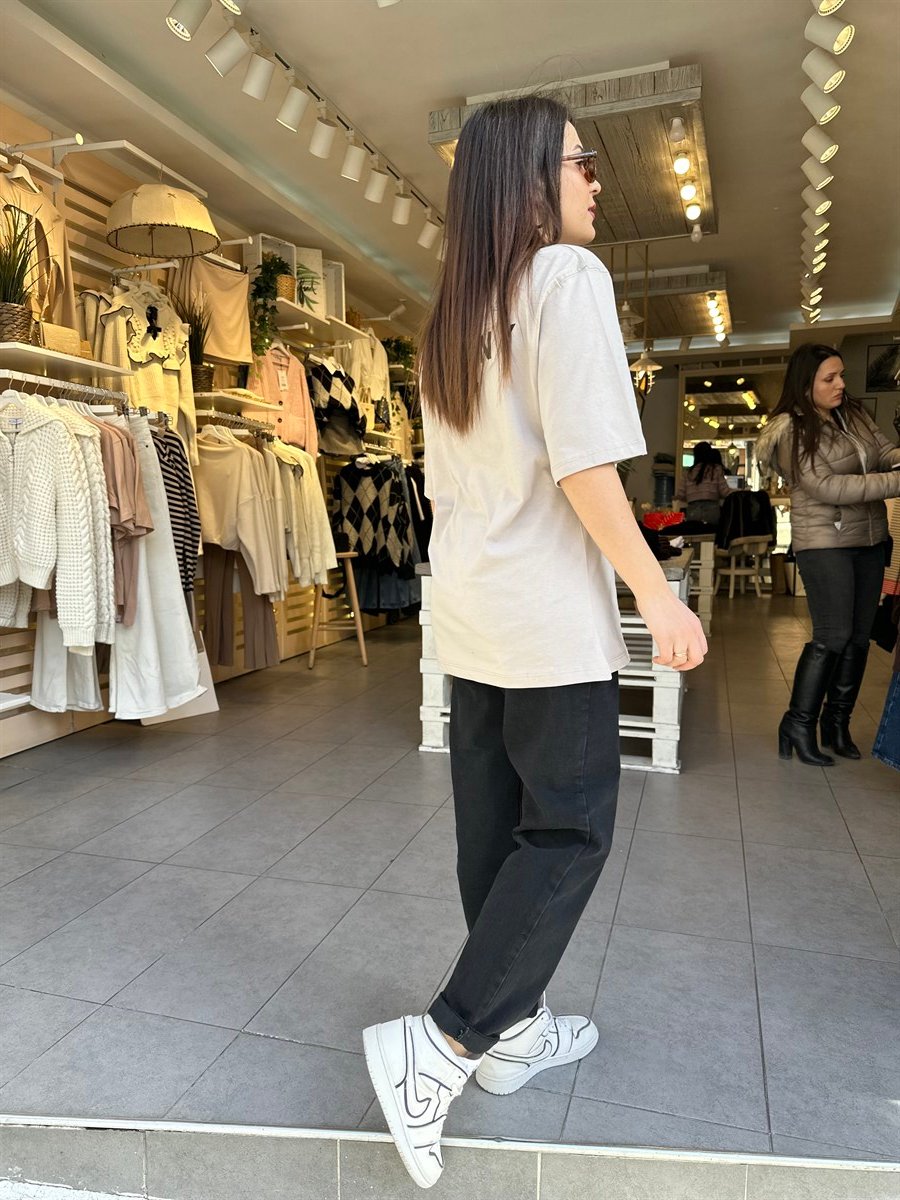 Vizon Sırt Baskılı Basic | StrawberryWear