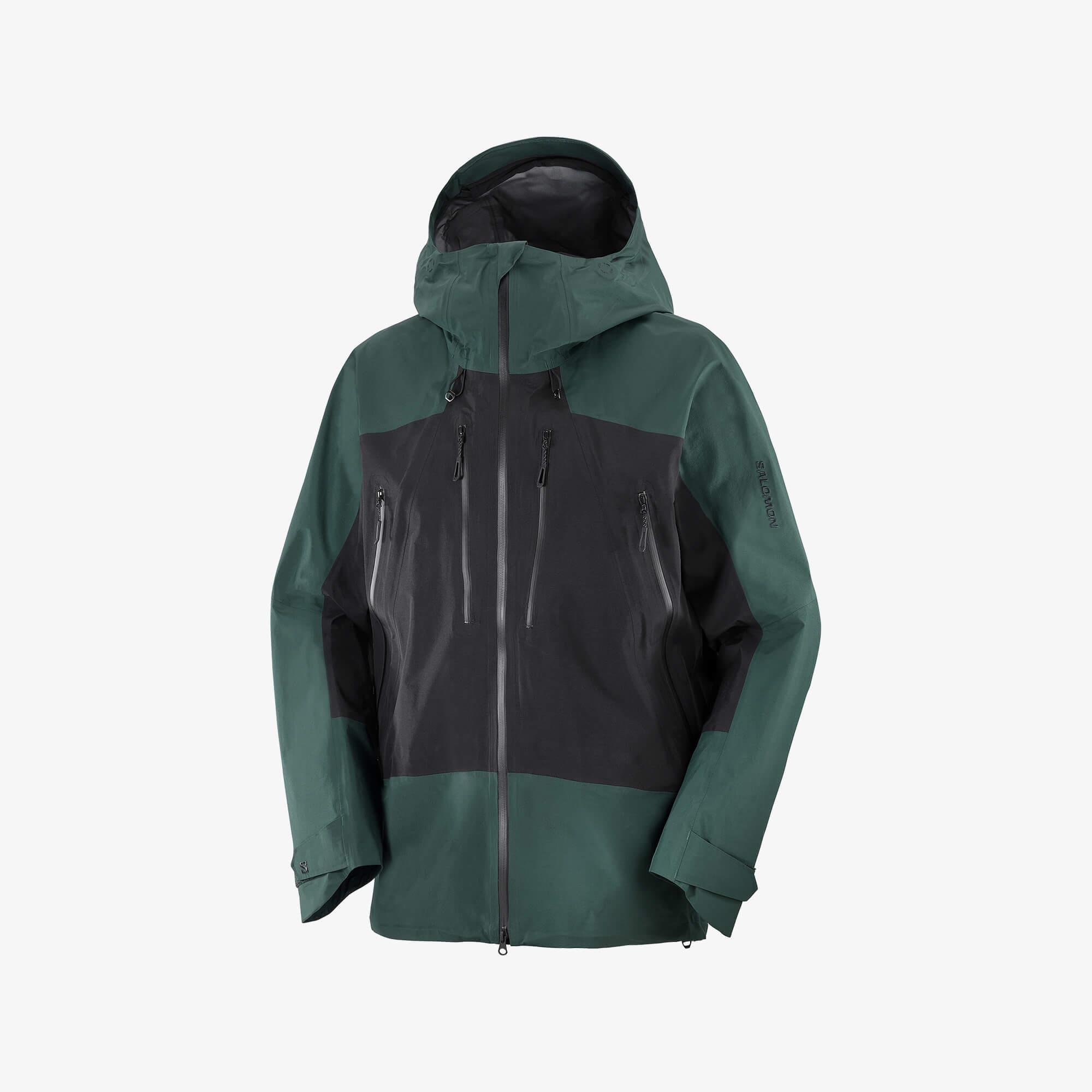 Salomon SCRAMBLER GORE-TEX Erkek Kayak Montu Green Gables LC2638200