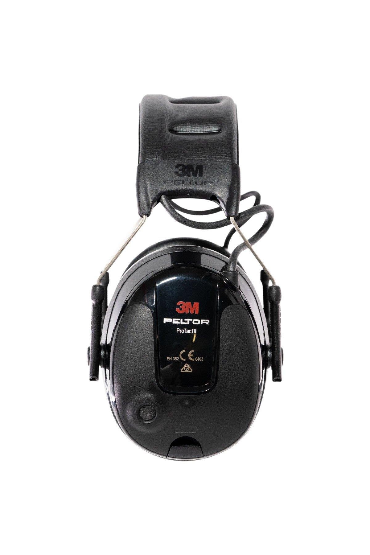 3M PELTOR PROTAC III Taktik Atış Kulaklığı - SIYAH