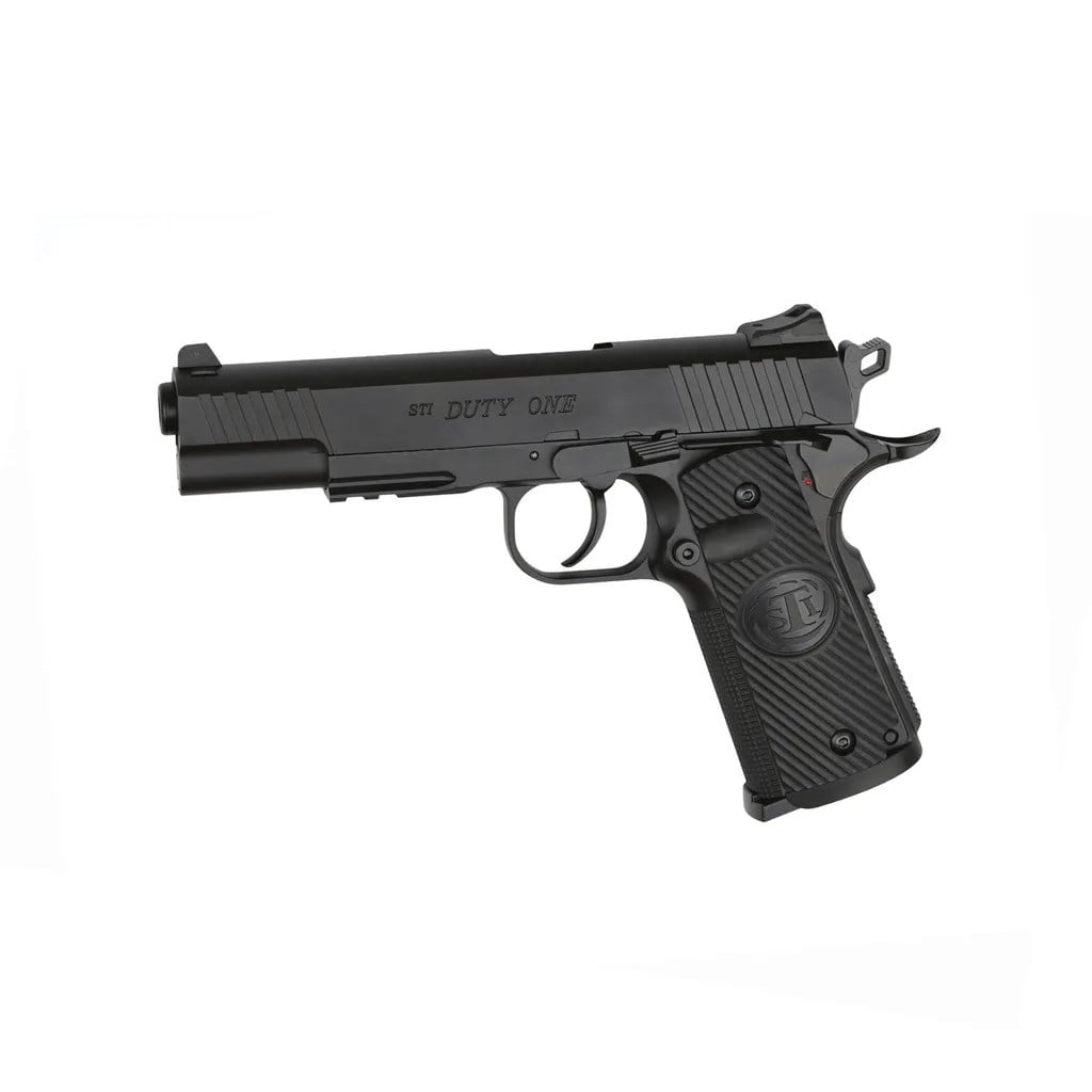 ASG STI Duty One 4.5mm Blowback Havalı Tabanca + 10 Adet Co2 + 3 Adet 4.5mm BB + Taşıma Çantası + Balistik Gözlük