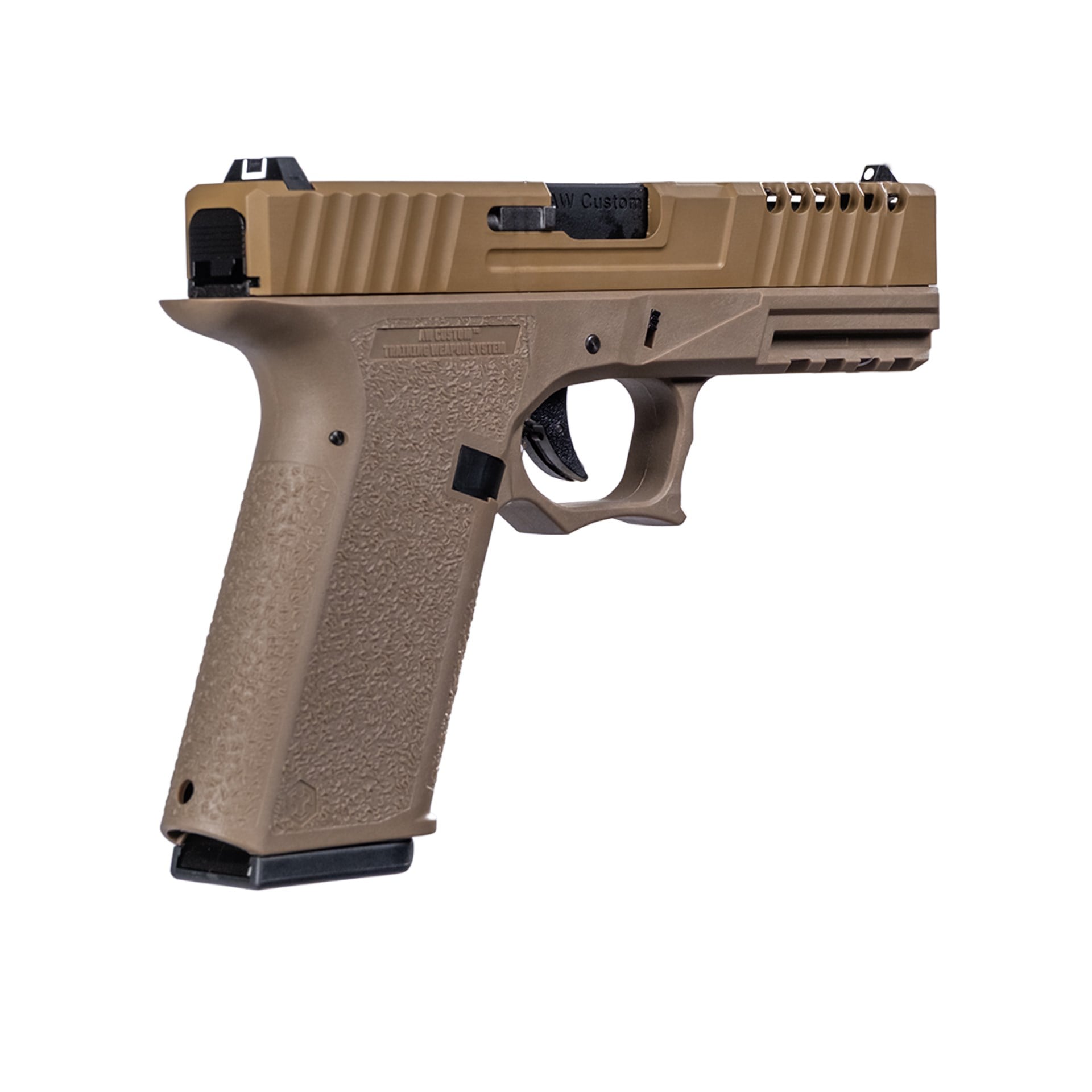 AW Custom Glock 17 ZEV Tan Airsoft Tabanca