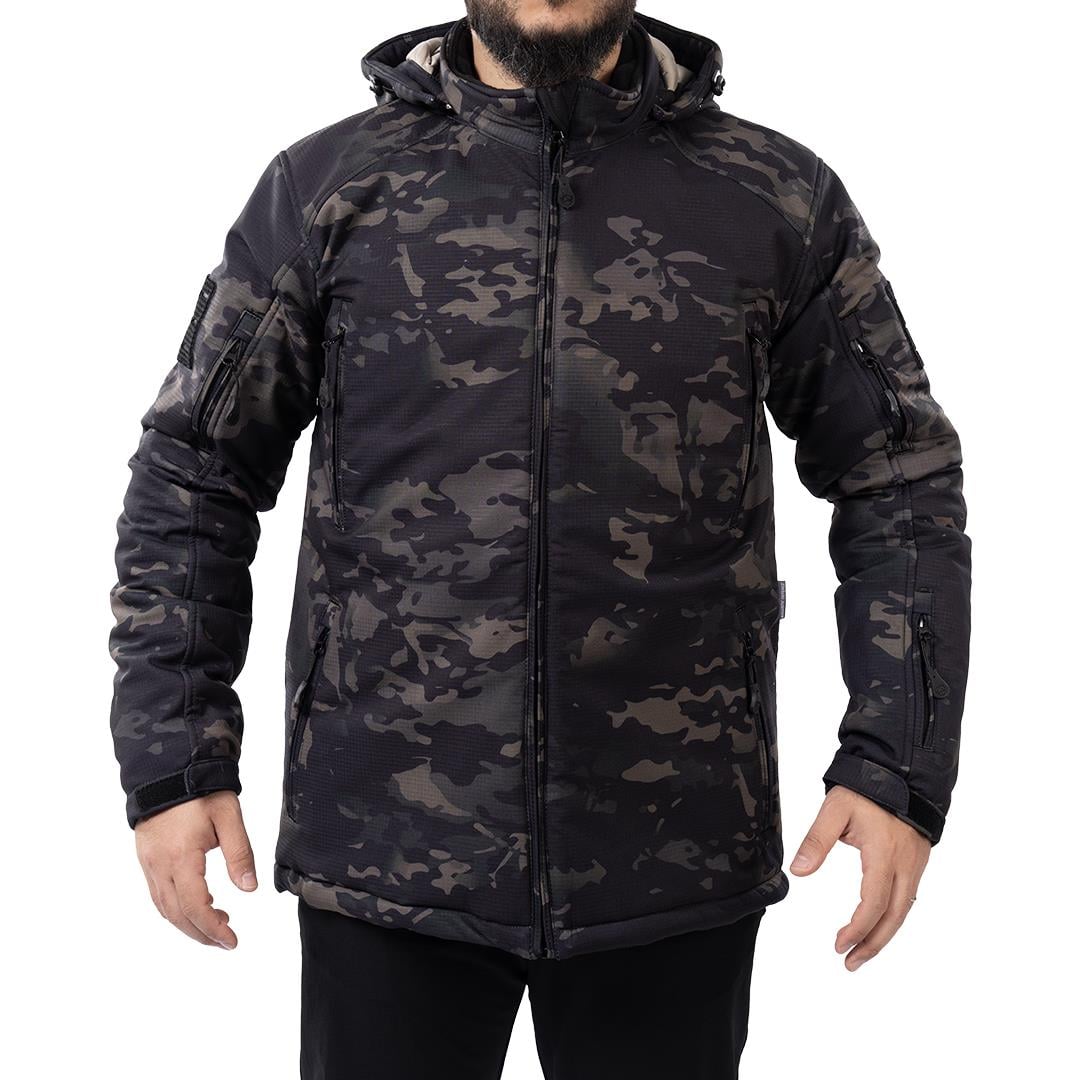 Ballistic Defence | PHANTOM 1.0 Combat Ceket - SİYAH KAMUFLAJ