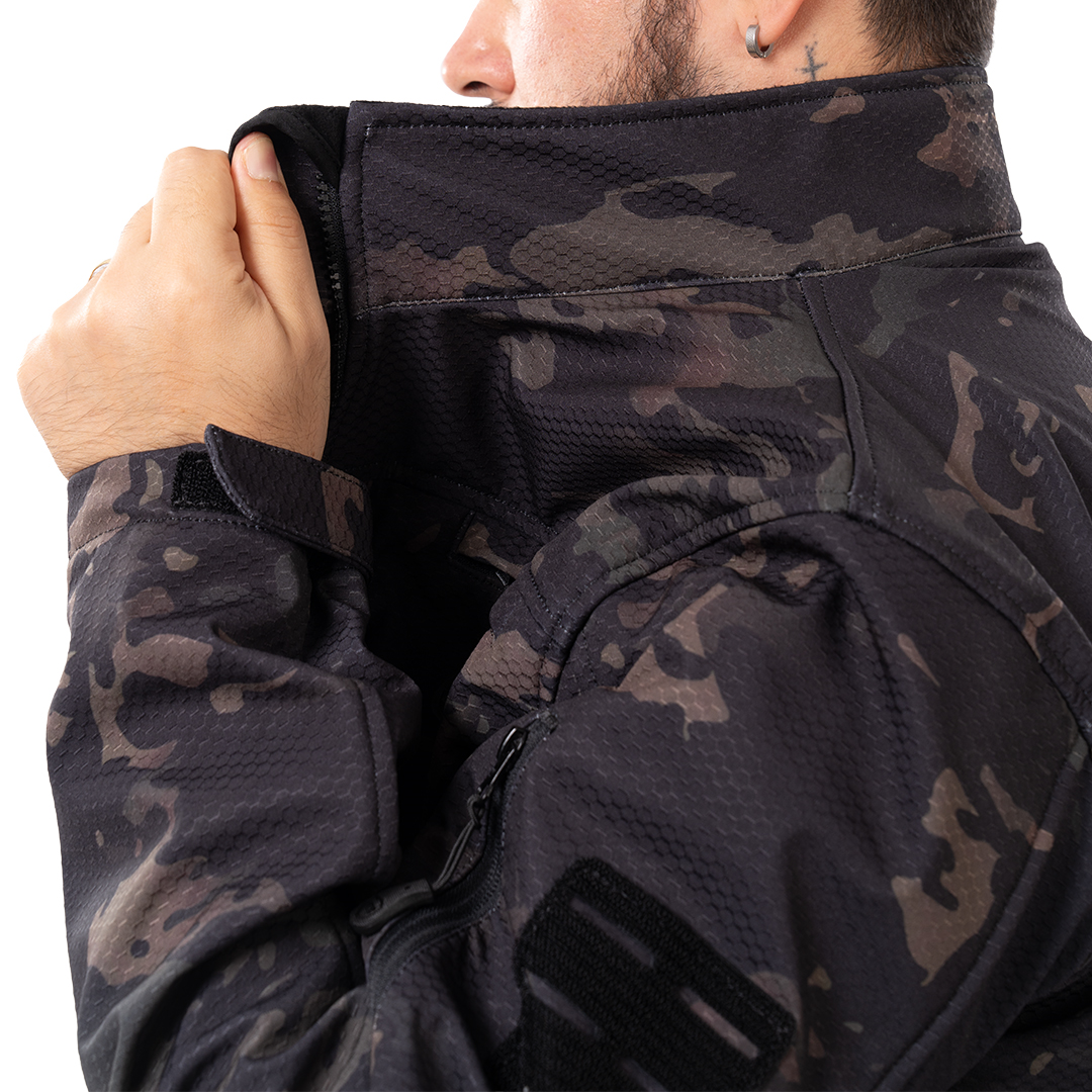Ballistic Defence | WARDEN MP Ceket - SİYAH KAMUFLAJ
