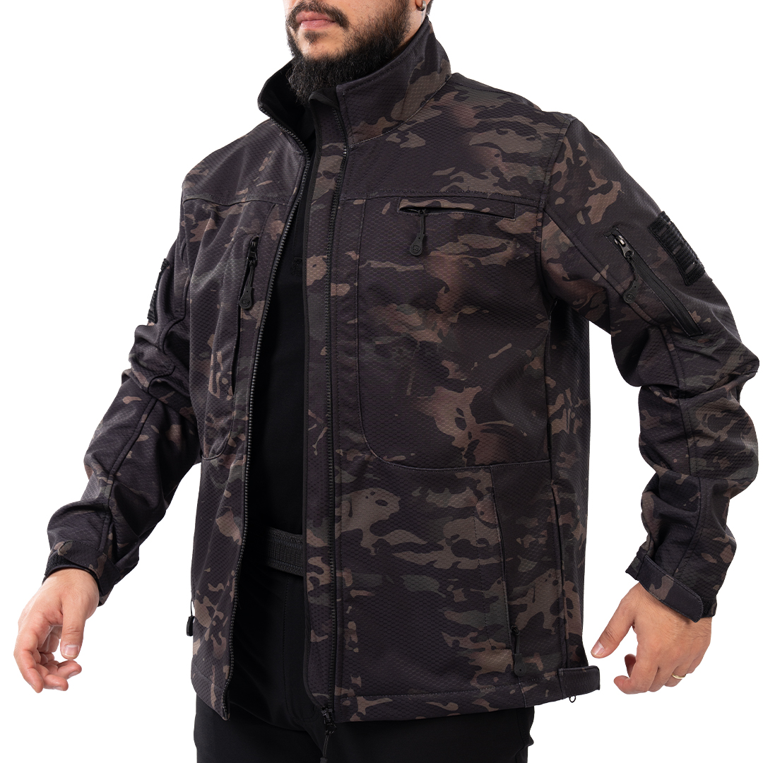 Ballistic Defence | WARDEN MP Ceket - SİYAH KAMUFLAJ