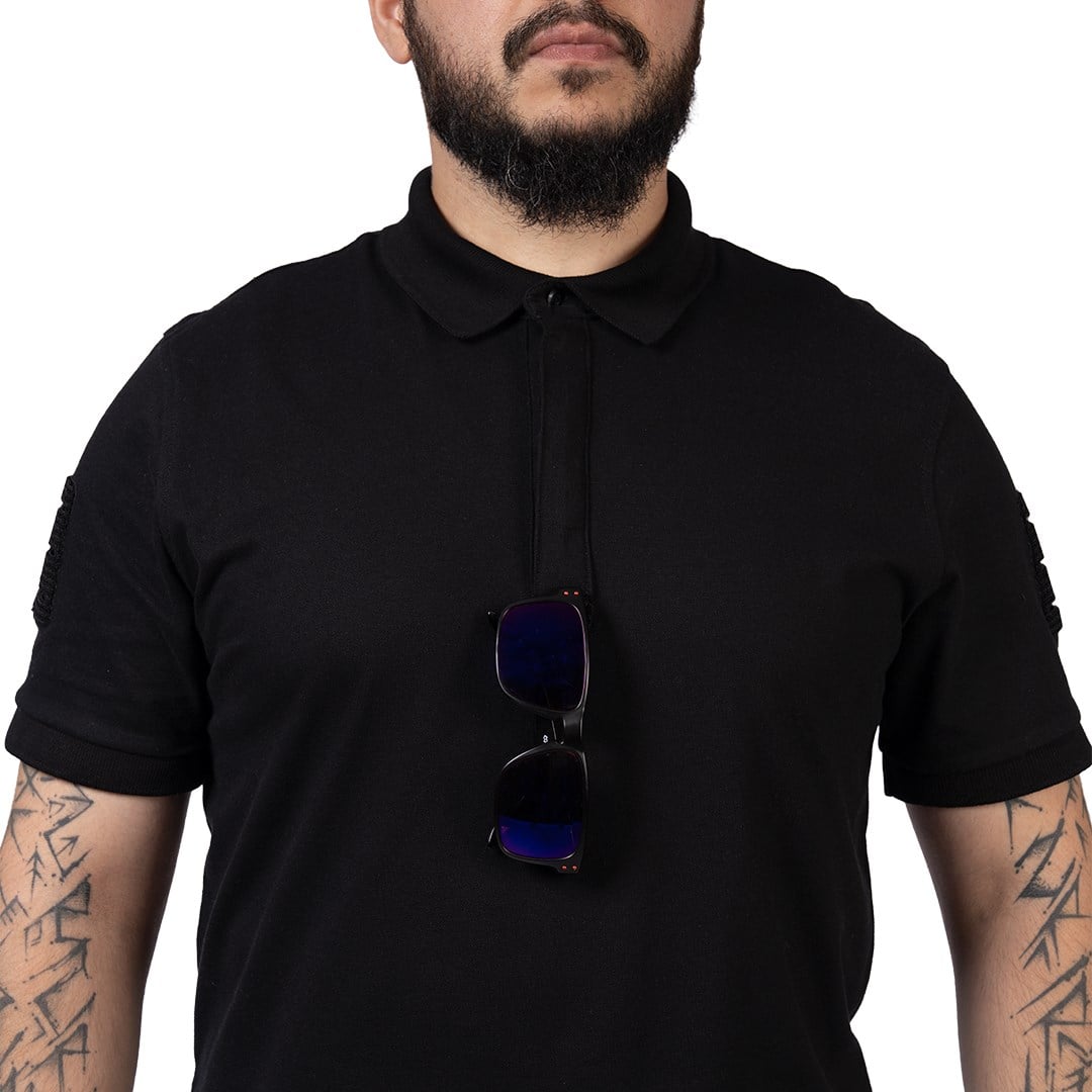 Ballistic Defence | WARDEN Polo 1.0 Tişört - SİYAH