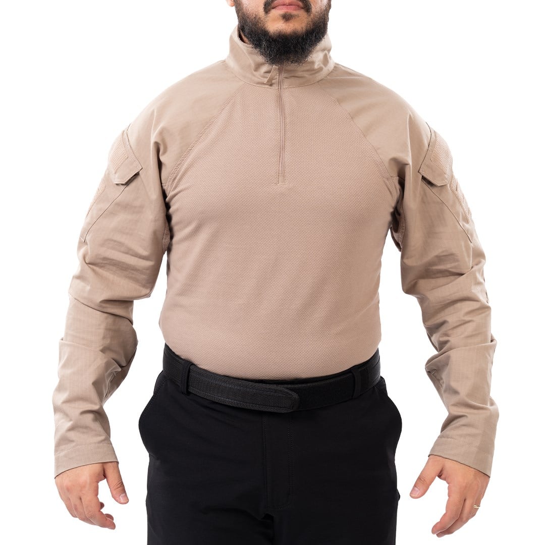 Ballistic Defence | WARDEN Taktikal 1.0 Combat Tişört - BEJ