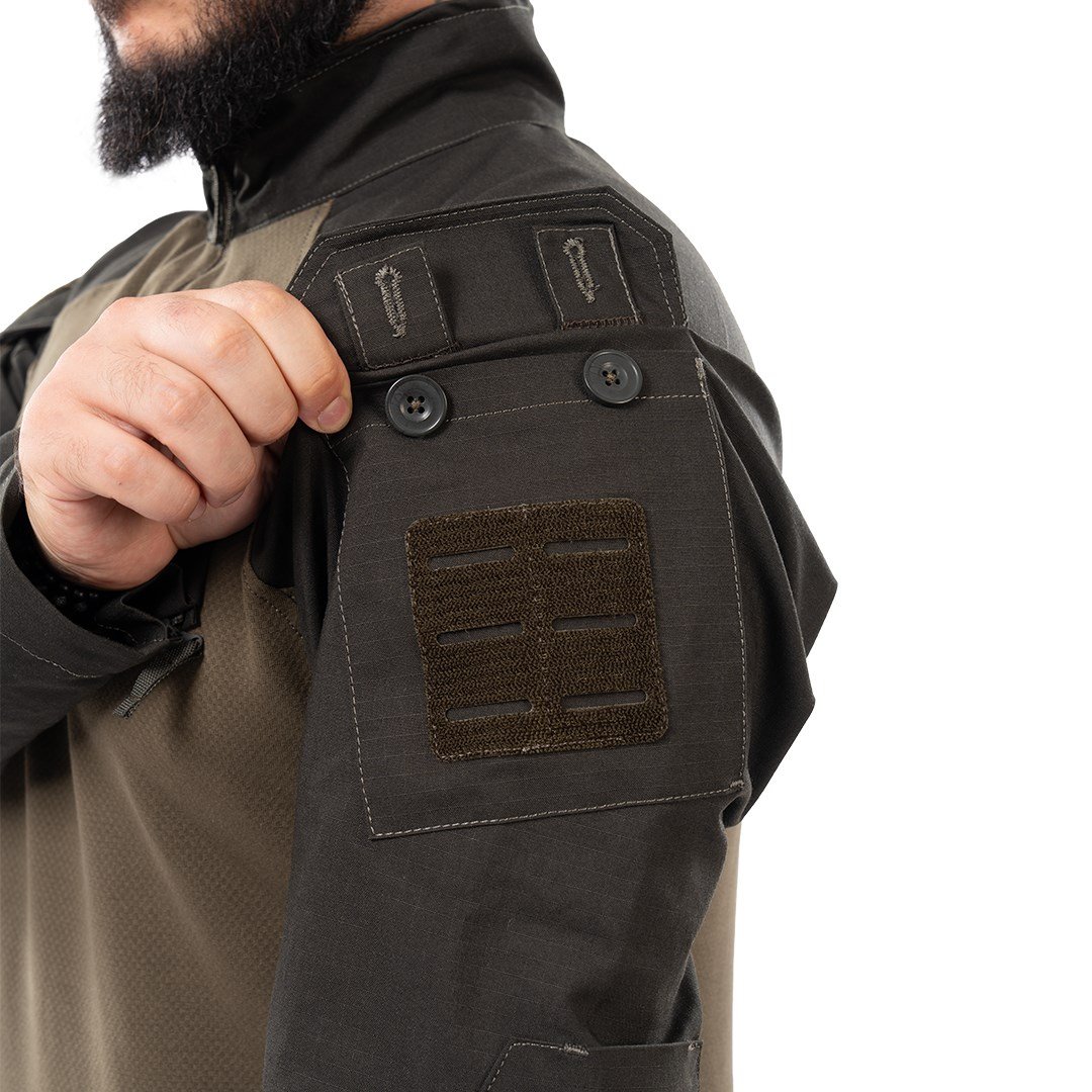 Ballistic Defence | WARDEN Taktikal 1.0 Combat Tişört - HAKİ