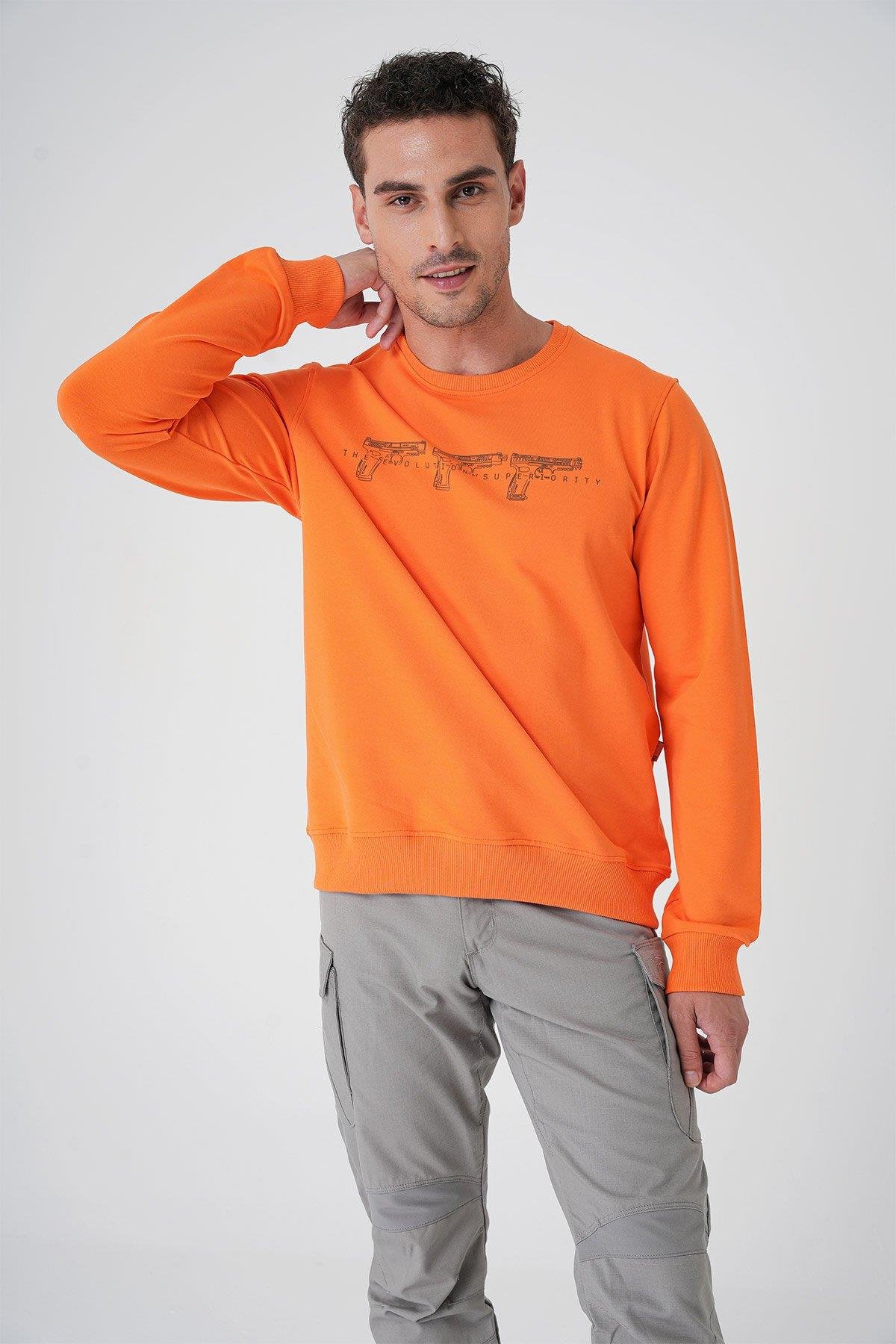 CANiK Evolution Sweatshirt - TURUNCU