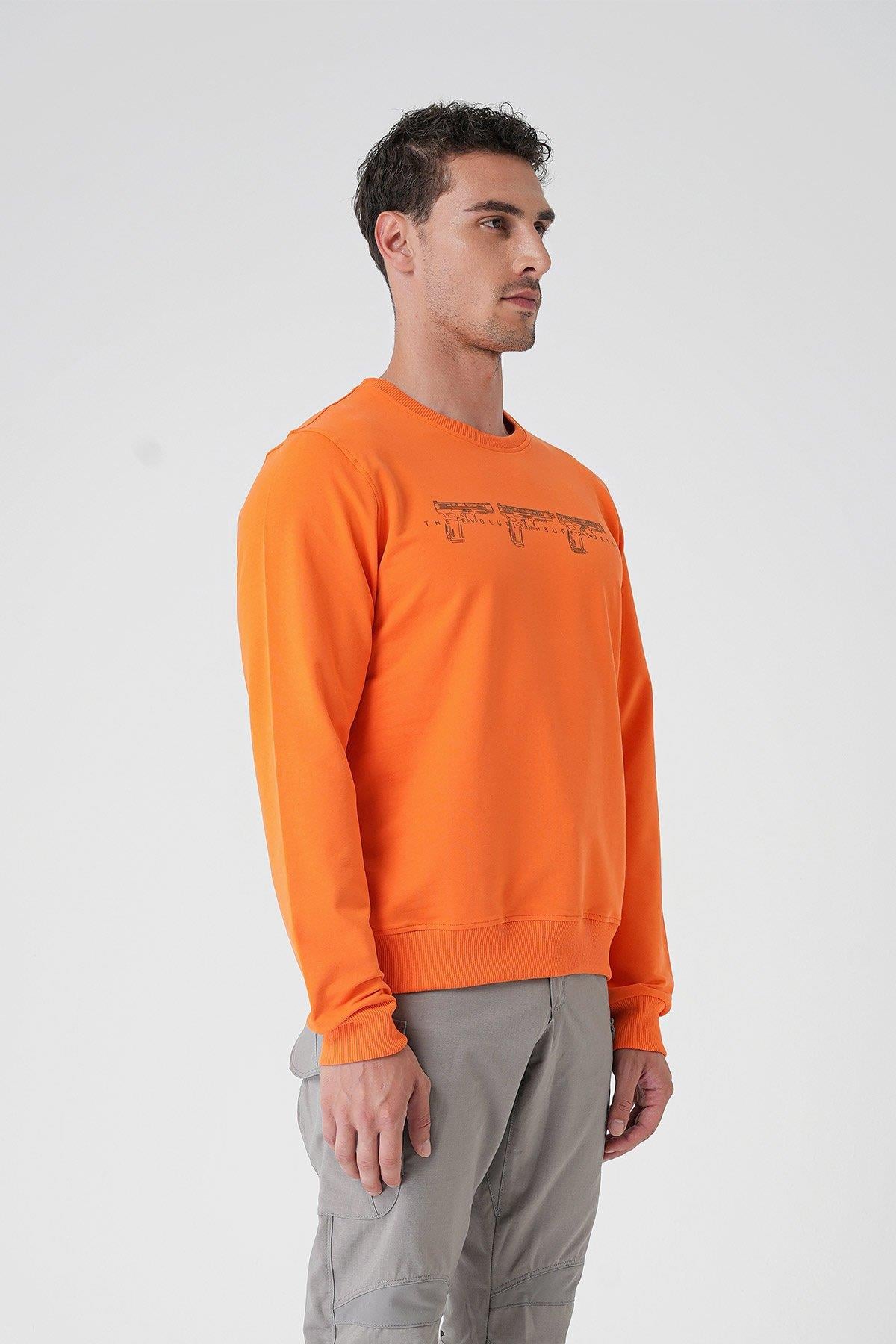 CANiK Evolution Sweatshirt - TURUNCU