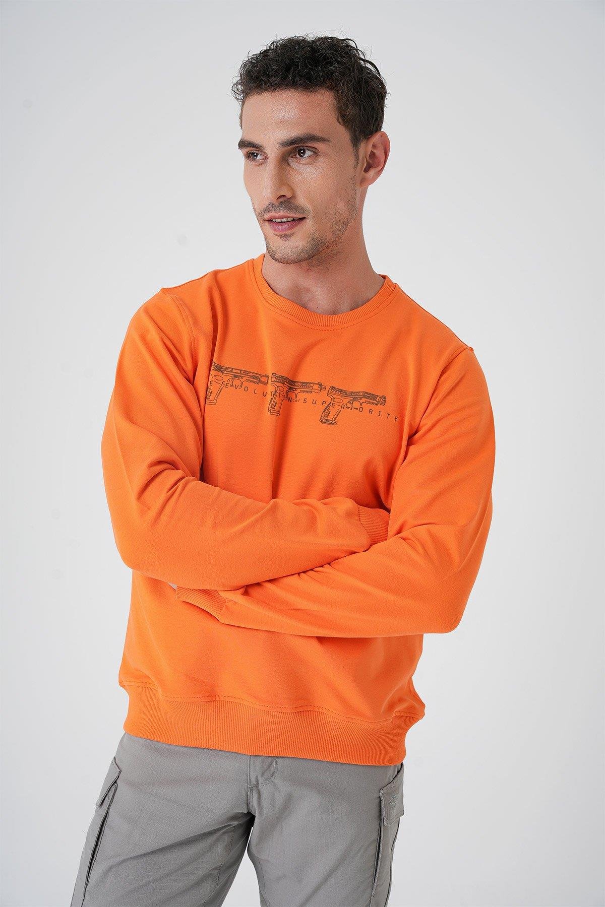 CANiK Evolution Sweatshirt - TURUNCU