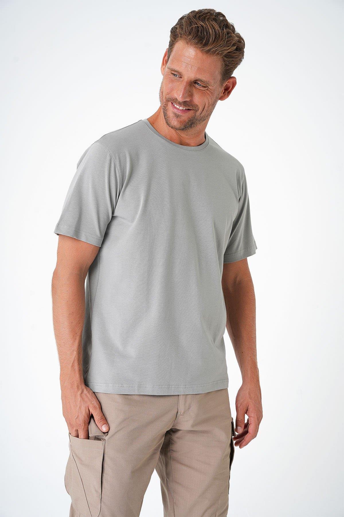 Casual Neo Organic T-Shirt - GRİ