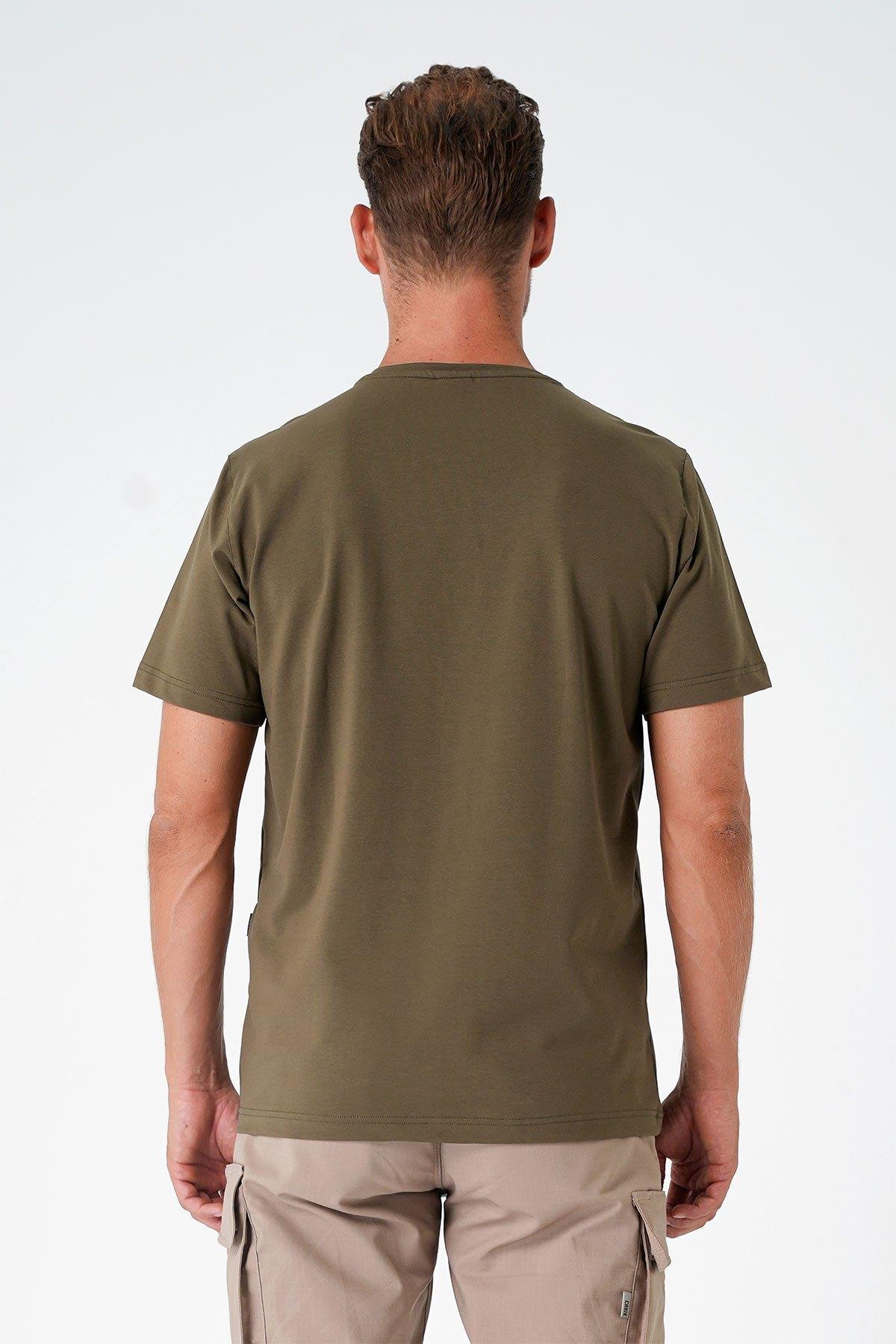 Casual Neo Organic T-Shirt - HAKİ
