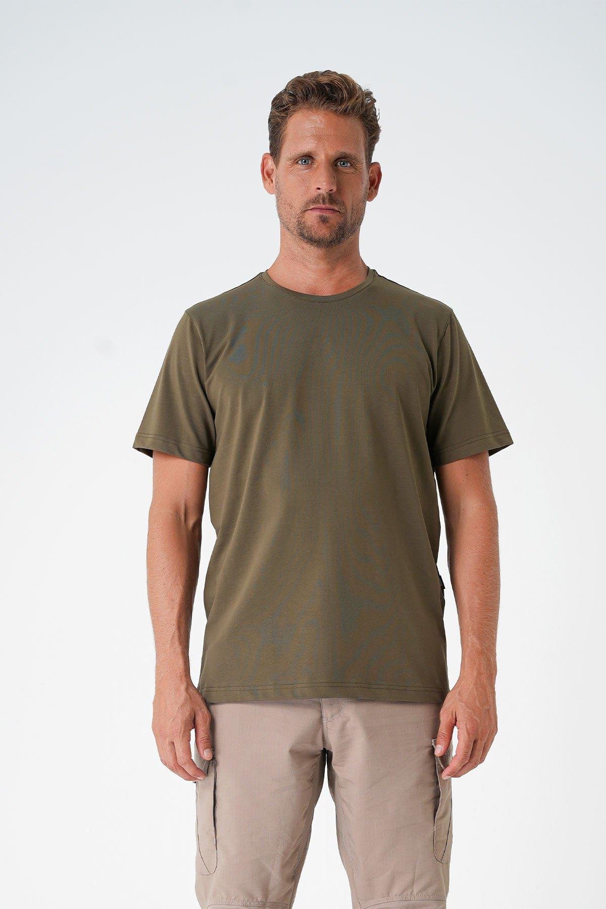 Casual Neo Organic T-Shirt - HAKİ