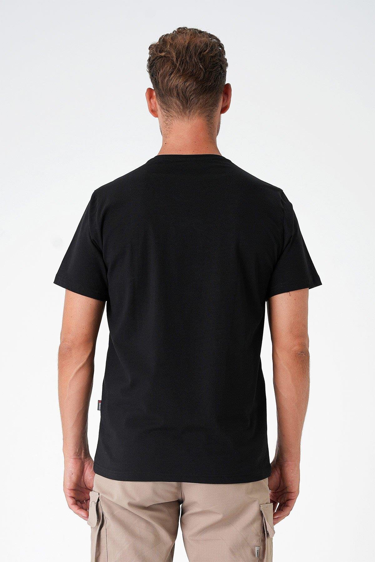 Casual Neo Organic T-Shirt - SİYAH