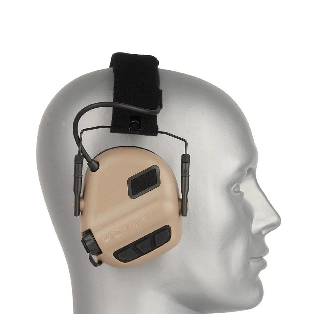 Earmor M31 PLUS Elektronik Atış Kulaklığı - Cayote Brown
