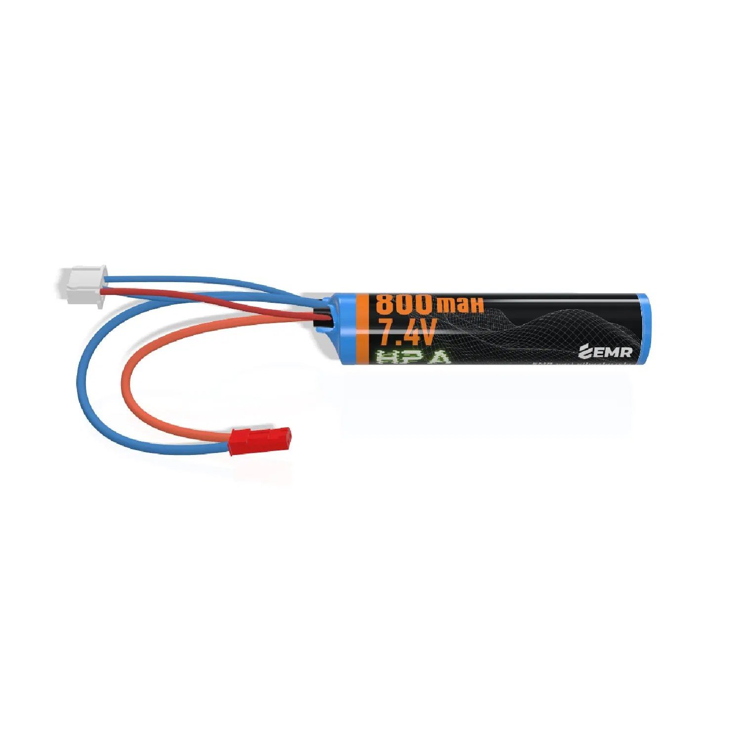 EMR 7.4V 800mAh Çubuk - JST HPA Pili