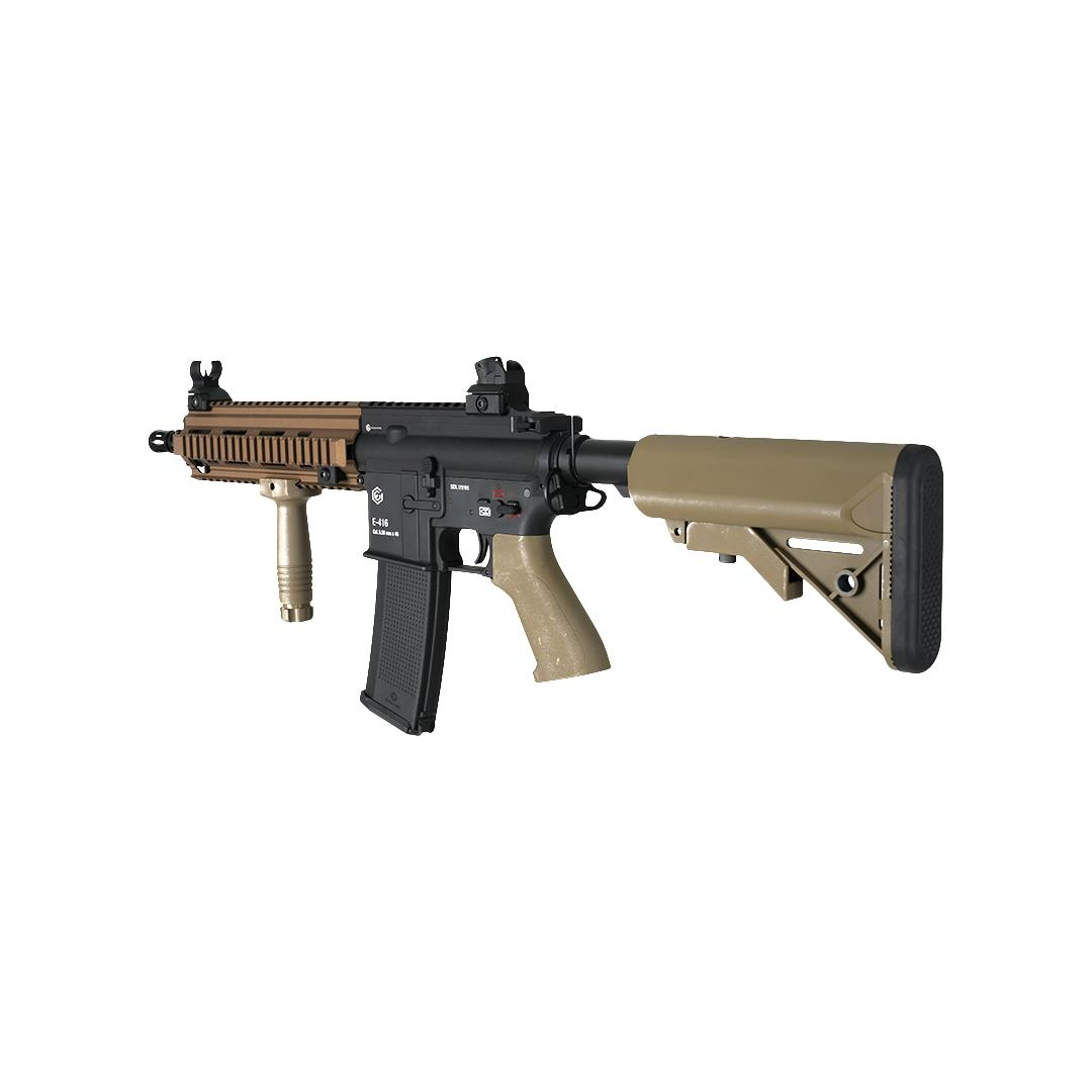 Evolution E-416 DEVGRU ETS BR Airsoft Tüfeği + 7.4v LiPo Pil