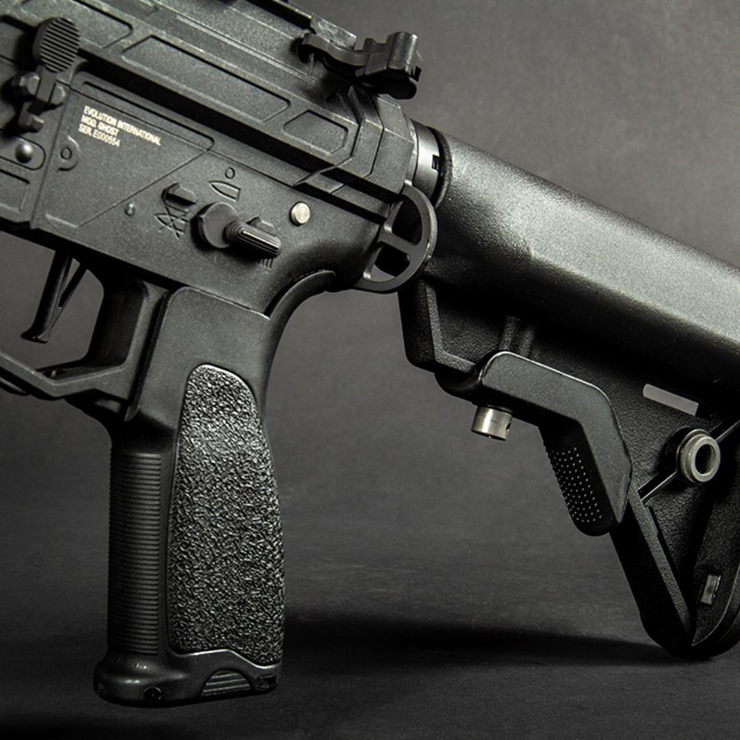 Evolution Ghost L EMR Carbontech ETS Airsoft Tüfeği + 7.4v LiPo Pil